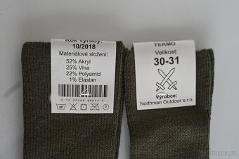 Ponožky termo AČR - 3