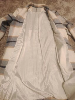 Dámský kabát károvaný - 3