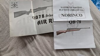 Norconia QB 78 CO2 vzduchovka + optika TOP stav JAK NOVÁ - 3