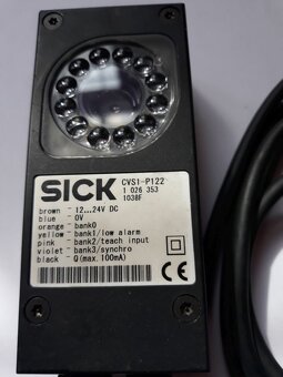 Kamerový snímač barev SICK typ CVS1-P122 - 3