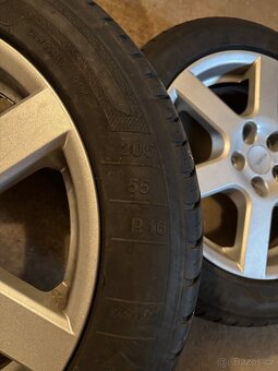 Prodám kola s pneu 5x114,3 r16 sada 4ks - 3