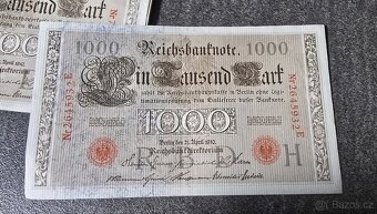 Bankovky 1000 Marek - 3