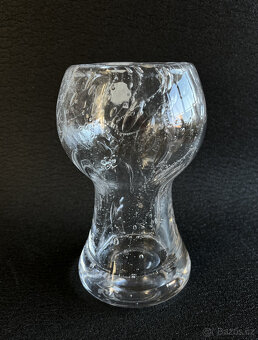 Váza 15 cm, O. Lípa, L. Metelák, Moser Karlovarské sklo - 3