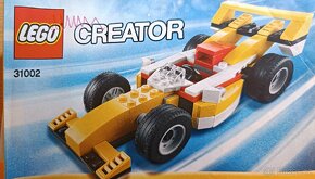 Lego Creator čtyřkolky/formule, kód 31002 - 3