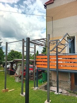 Hrazdy,  Workout  , držáky  na pytle - 3