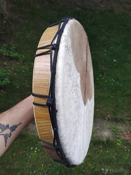Šamanský buben chlupatý 50 cm - 3