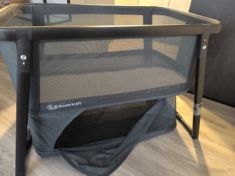 KINDERKRAFT Postýlka cestovní Sofi plus Grey - 3