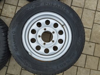 Sada kol 5x139,7 205/70R15 nové zimní pneu s disky Jimny - 3