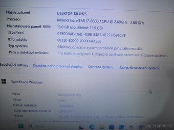 Dell 7470 i7 / 16 GB / 256 SSD / LTE / Nová baterie - 3