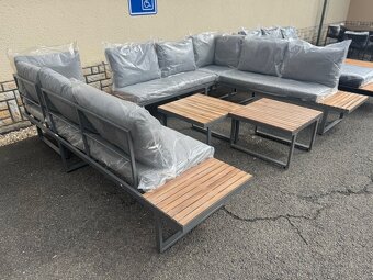 Zahradní set tvar U - 3