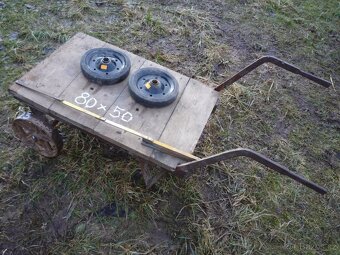 prodám staré litinové podvozky - vhodné ke stabilákům, či ji - 3