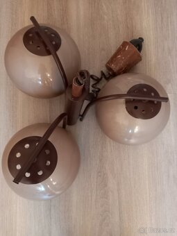 Lustr stahovací - retro - 3