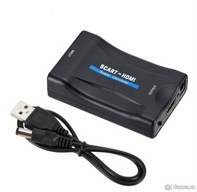 VHS,PS 2,DVD převodník ze Scart do Hdmi s 1080p - 3