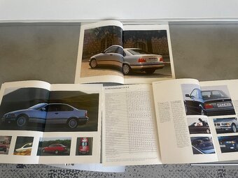 BMW e36 katalog coupe limousine Sonderausstattungen - 3