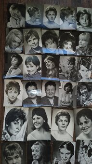 Pohlednice a fotografie herců a hereček - 3