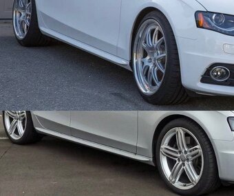 Prahové lišty S-line Audi A4 B8 - 3