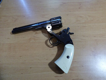 Vzduchový revolver ASG Schofield 6" Silver 4,5mm - 3