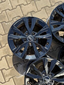 Alu Audi 5x112r16 6,5J ET43 černé - 3