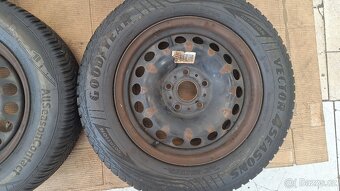 Sada disků VW 15" 5x112 pneu 195/65 R15 6-7mm Caddy - 3