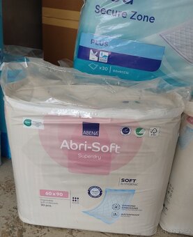ABSORPČNÍ PODLOŽKY, 30 kusů, soft, NOVÉ - 3