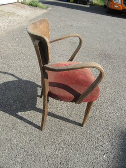 Nabízím starožitne designove polokřeslo Thonet. Na renovaci. - 3