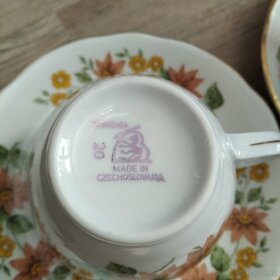 stare servisy  porcelan bohemia - 3