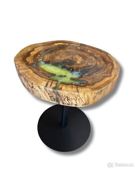 Epoxidový stůl ořech - Opál - 3