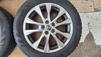 Alu kola Toyota 18" 5x114,3 zimní pneu 235/55 R18 7-8mm Rav - 3