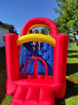 Skákací hrad dvojitá skluzavka - 3