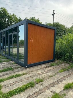 Obytný kontejner PMP 3 x 6 m s prosklenou stěnou - 3