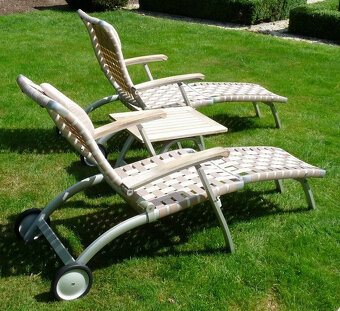 Originální zahradní nábytek Garpa, lehátka, křeslo, Spojené - 3
