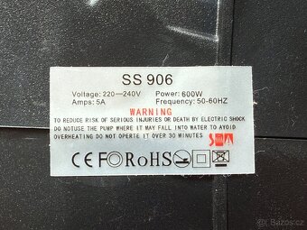 elektrický kompresor na airtrack, paddleboard apod - 3