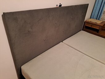 Manželská postel 160x200 s čelem - 3