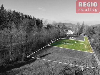Prodej pozemku 835 m2, Kozlovice - 3