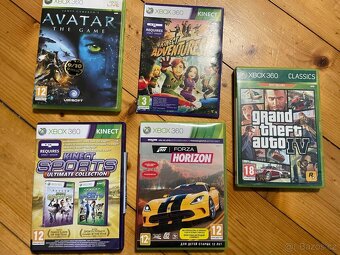 x box 360 + hry použité - 3