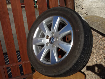 VW Passat B6/B7 + Sharan - originální letní alu kola 16" - 3