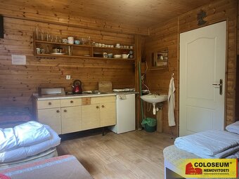 Oslnovice, chata 3+1, 120 m2, dřevěný altán, sklep – chata - 3