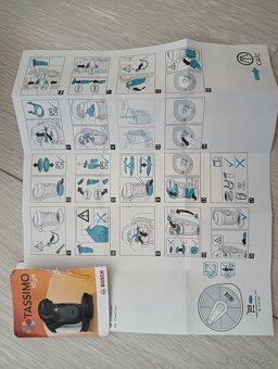 Bosch Tassimo kávovar černo bílý TOP STAV - 3