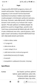 Profi eliptický trenažér HouseFit Motio 80i Train - 3