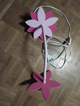 Dětské světlo a lampa - růžové - 3