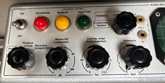 Synchronizér Nagra Kudelski SLO ~1963 - stříbrný - 3