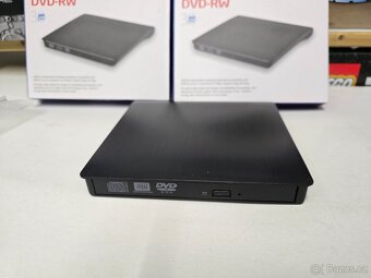 Externí USB3 vypalovačka CD / DVD SLIM nová - 3