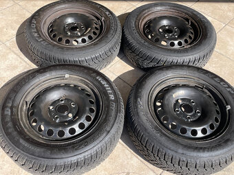 Zimní sada 5x112 6J et47 Volkswagen/Škoda 195/65 R15 - 3