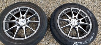 Alu sada kol AEZ dvoubarevné 5x114,3 střed 67,1mm - 3