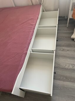 Postel HEMNES + 2 matrace – IKEA - 3