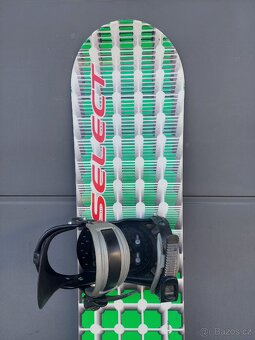 Snowboard SELECT včetně vázání, 149 cm + boty - 3