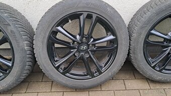 Prodám original zimní alukola Hyundai 215 55 17 5x114.3 - 3