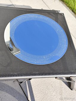 LUXUSNÍ ZRCADLO KRUH 50 cm (šxv) NOVÉ - třpytivé kruhy - 3