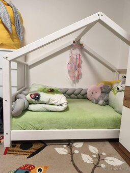 Dětská domečková postel z masivu Lucky - 3