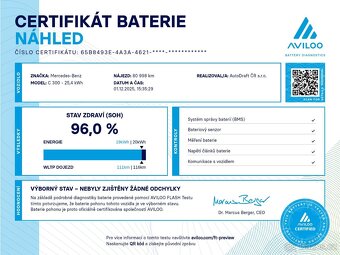 Mercedes-Benz C 300eT AVANTGARDE 80tkm - záruka Autodraft - 3